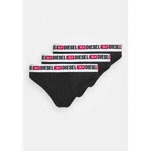 3PACK Women Thongs Diesel black