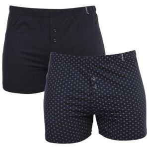 2PACK Mens Shorts Molvy blue (KP-076-BBU)