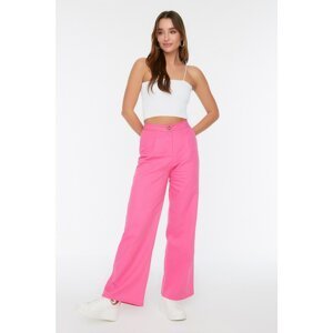 Trendyol Pink High Waist Trousers