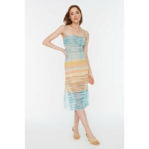 Trendyol Multi Colored Knitted Dress