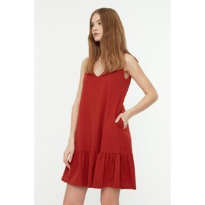 Trendyol Cinnamon Knitted Dress