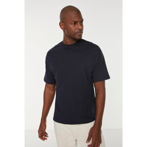 Trendyol Navy Blue Men's Relaxed Fit Relaxed Fit T-Shirt