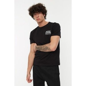 Trendyol Black Men's Slim Fit T-Shirt