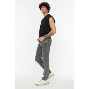Trendyol Gray Men's Skinny Fit Jeans