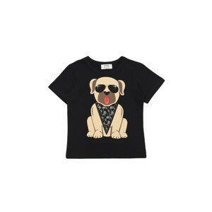 Trendyol Navy Blue Printed Boy Knitted T-Shirt