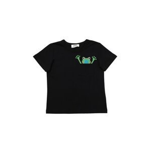 Trendyol Navy Blue Pocket and Print Detailed Boy Knitted T-Shirt