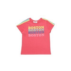 Trendyol Pink Printed Girl Knitted T-Shirt