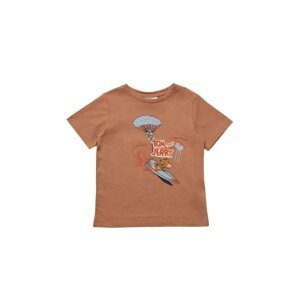 Trendyol Coral Licensed Tom&Jerry Printed Boy Knitted T-Shirt