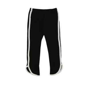 Trendyol Black Stripe Detailed Girl Knitted Leggings