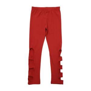 Trendyol Red Cut Out Detailed Girl Knitted Leggings