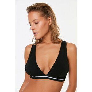 Trendyol Black Cotton Elastic Detailed Bralet