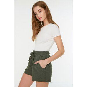 Trendyol Khaki 2 Yarn Knitted Shorts & Bermuda