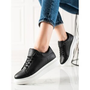 TRENDI ECO LEATHER SNEAKERS ON THE PLATFORM