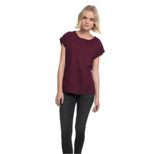 Women's T-shirt with extended shoulder cherry