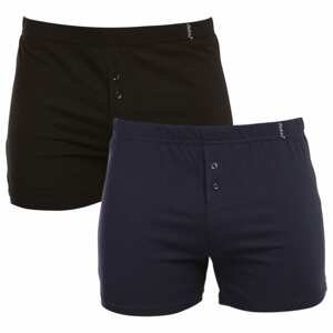 2PACK Men's shorts Molvy multicolor (KP-077-BBU)