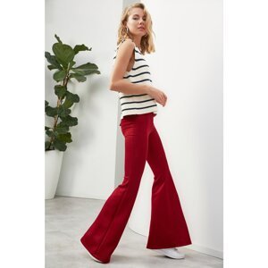 Trendyol Claret Red Crew Knitted Trousers