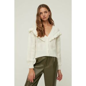 Trendyol Cardigan - Ecru - Regular