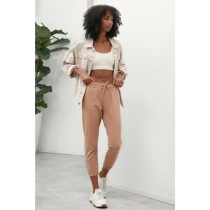 Trendyol Camel Rubber Pants Knitted Sweatpants