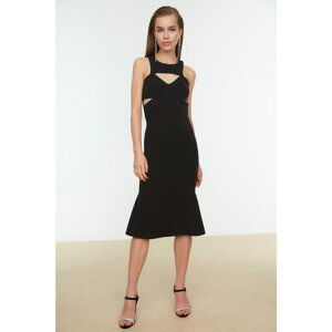 Trendyol Black Back Detailed Dress