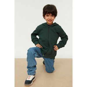 Trendyol Green Basic Boy Knitted Cardigan