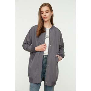 Trendyol Winterjacket - Gray - Bomber jackets