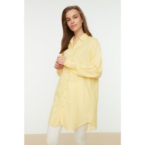 Trendyol Shirt - Yellow - Relaxed