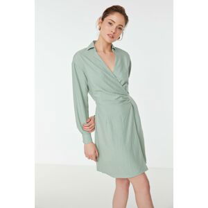 Trendyol Mint Waist Detailed Dress