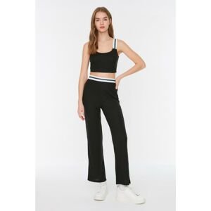 Trendyol Black Elastic Detailed Camisole Knitted Trousers