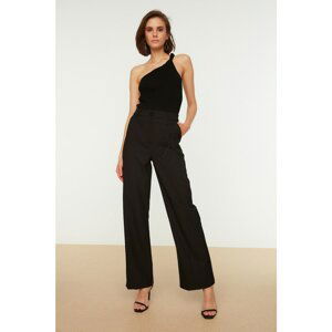 Trendyol Black Woven Trousers