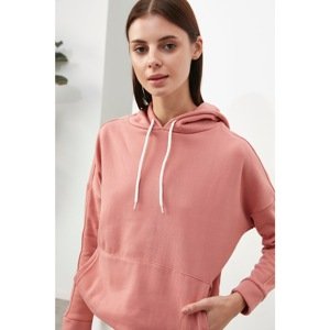 Trendyol Sweatshirt - Pink - Regular fit