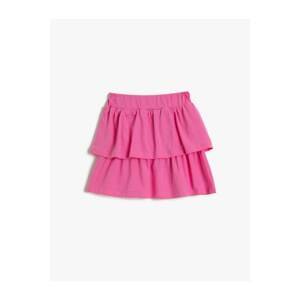 Koton Layered Skirt Cotton