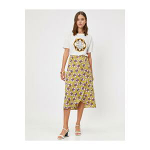 Koton Skirt - Yellow - Midi