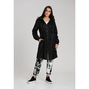 Look Made With Love Woman's Coat Annika 911 Black/White