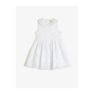 Koton Girl White Lace Dress