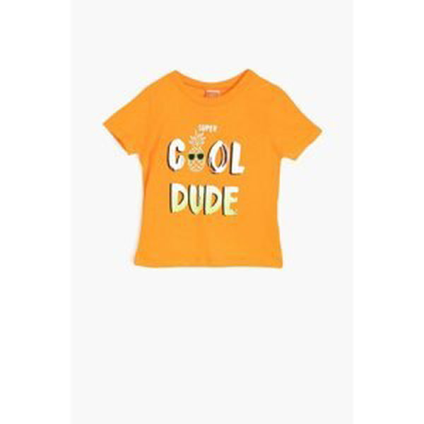 Koton Orange Baby Boy T-Shirt