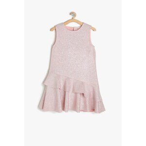 Koton Pink Girl's Frilly Detailed Dress