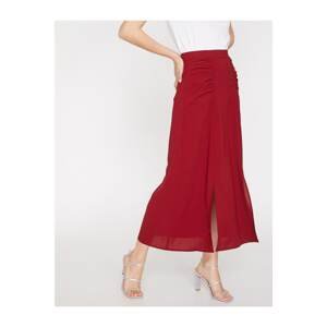Koton Women's Claret Red Skirt