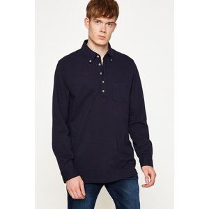 Koton Men's Navy Blue T-Shirt