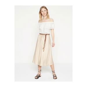 Koton Tie Waist Skirt