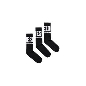 3PACK socks Diesel black (00SAYJ-0QATV-E4101)