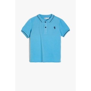 Koton Blue Boy Polo Neck T-Shirt