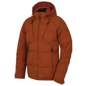 Men's stuffed winter jacket Norel M dark. brick
