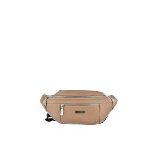 Leather Kidney Bag Big Star JJ574081 Beige