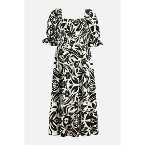 Trendyol Design Black Patterned Gipe Dress