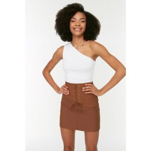 Trendyol Skirt - Brown - Mini