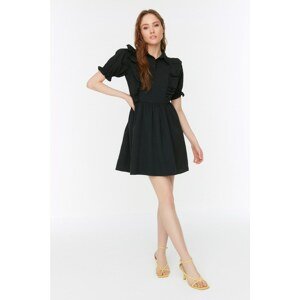 Trendyol Black Collar Detailed Dress