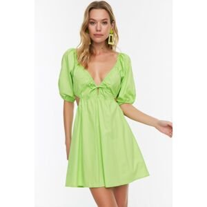 Trendyol Green Woven Beach Dress