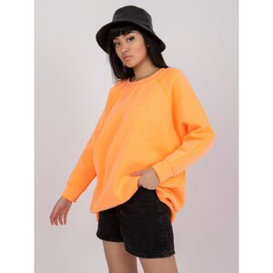 Women's orange sweatshirt by Manacor
