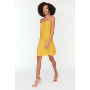 Trendyol Mustard Strap Dress