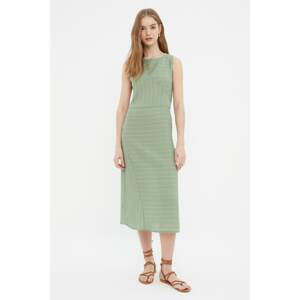 Trendyol Green Striped Dress